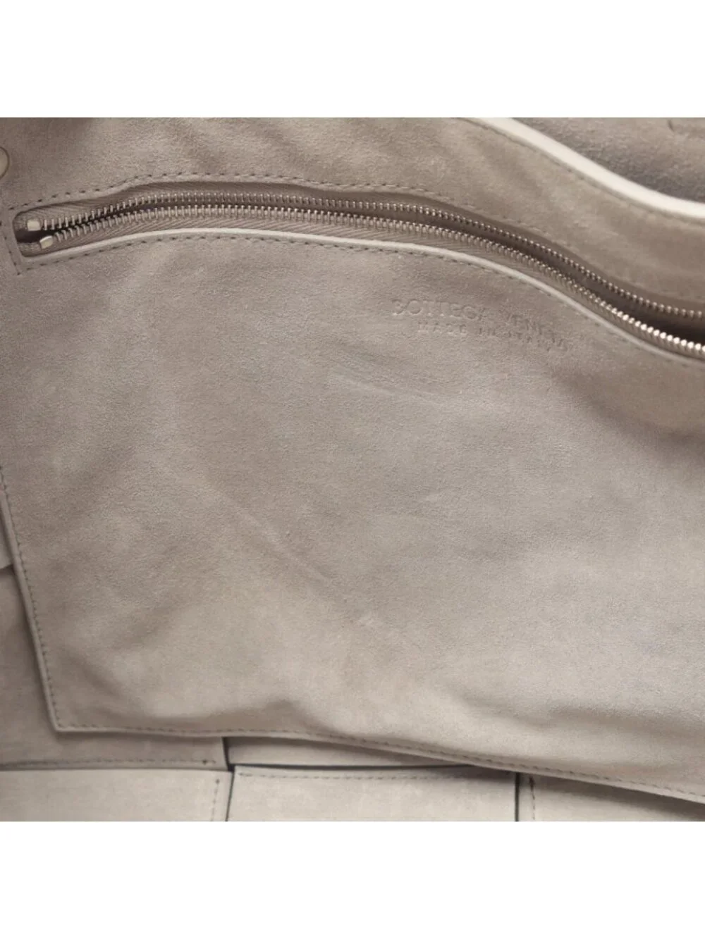 Bottega Veneta Tote Bag Small Arco Maxi Intrecciato 2-Way Charcoal Gray Leather